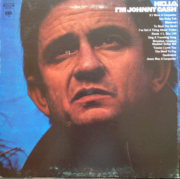 Johnny Cash : Hello, I'm Johnny Cash (LP, Album, Gat)