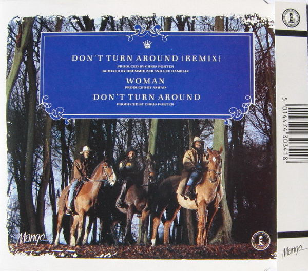 Aswad : Don't Turn Around (CD, Mini, Single)