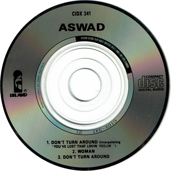 Aswad : Don't Turn Around (CD, Mini, Single)