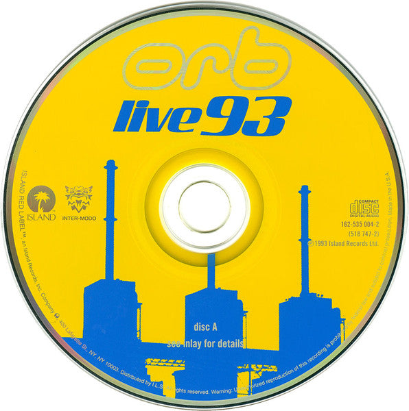 Orb* : Live 93 (2xCD, Album)