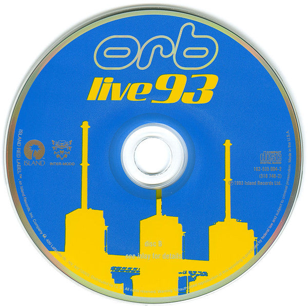 Orb* : Live 93 (2xCD, Album)