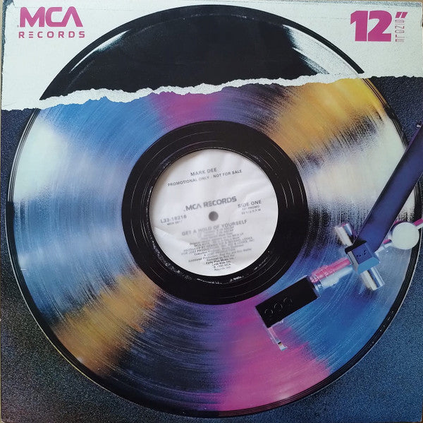 Mark Dee : Get A Hold Of Yourself (12", Promo)