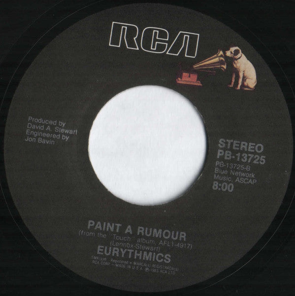 Eurythmics : Here Comes The Rain Again (Long Version) (7", Single)