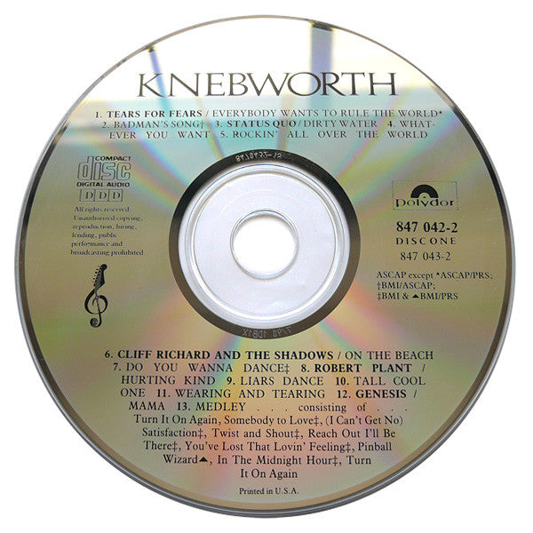 Various : Knebworth · The Album (2xCD, Album, Comp)