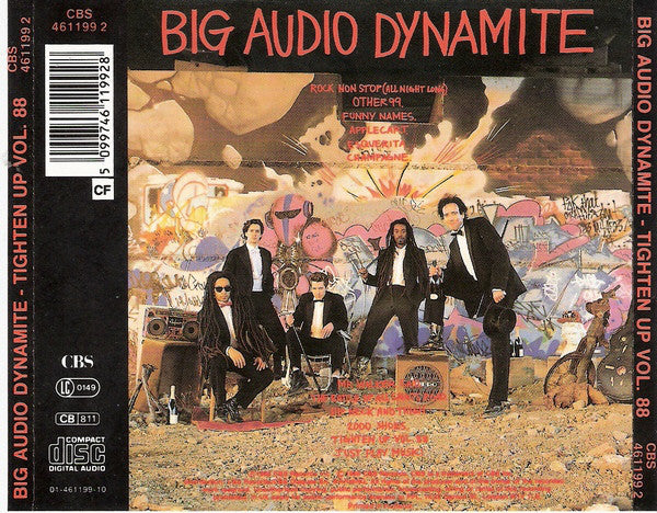 Big Audio Dynamite : Tighten Up Vol. 88 (CD, Album)