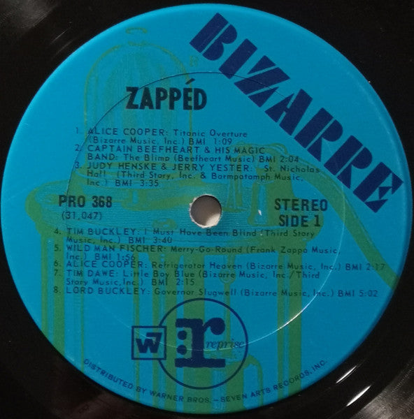Various : Zapped (LP, Comp, Smplr)