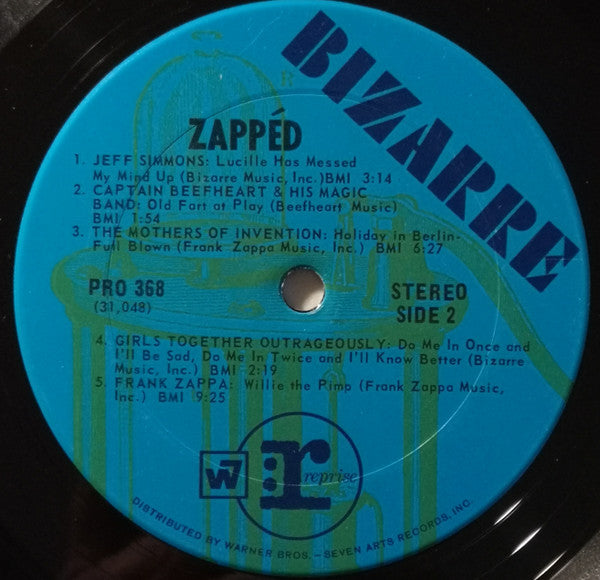 Various : Zapped (LP, Comp, Smplr)