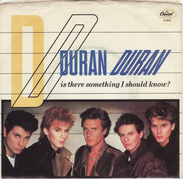 Duran Duran : Is There Something I Should Know? (7", Single, Win)