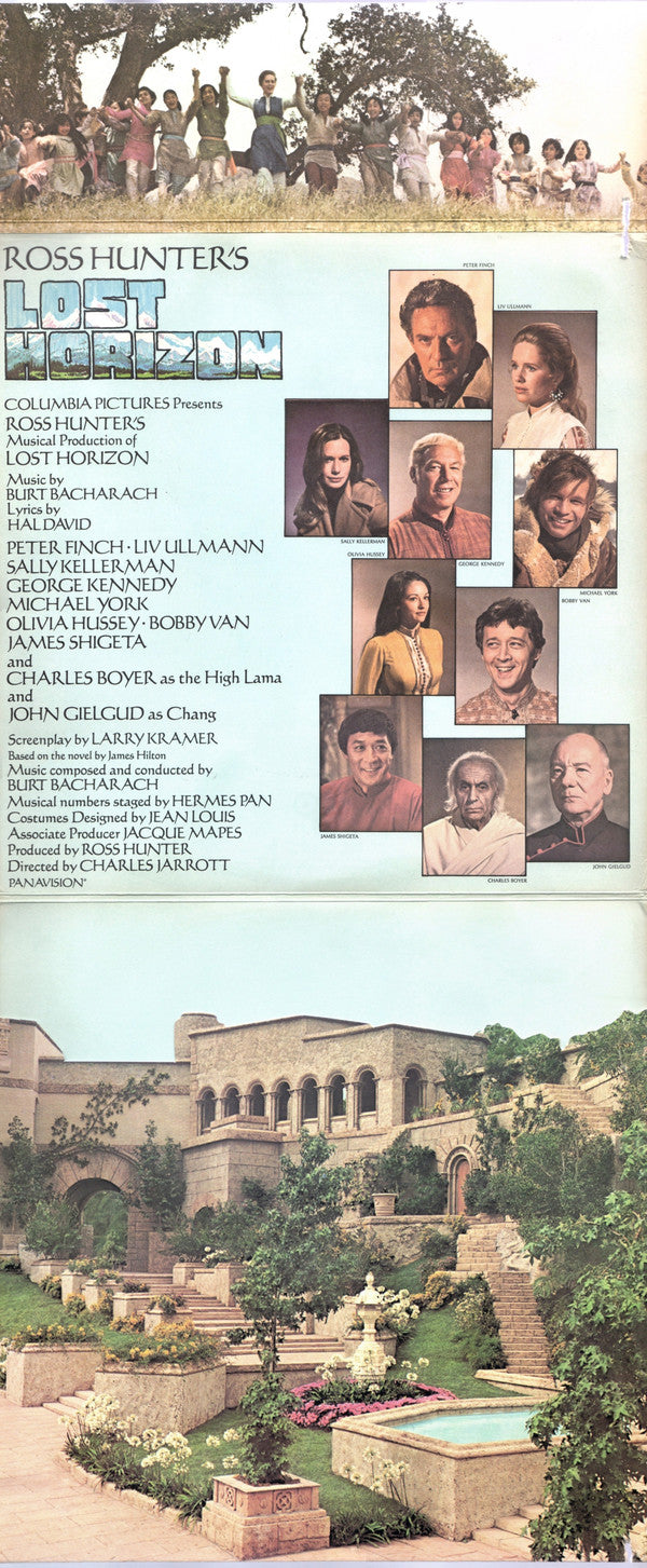 Burt Bacharach : Lost Horizon (Original Soundtrack) (LP, Album, PRC)