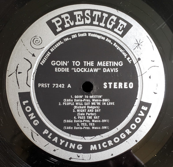 Eddie "Lockjaw" Davis : Goin' To The Meeting (LP, Album)