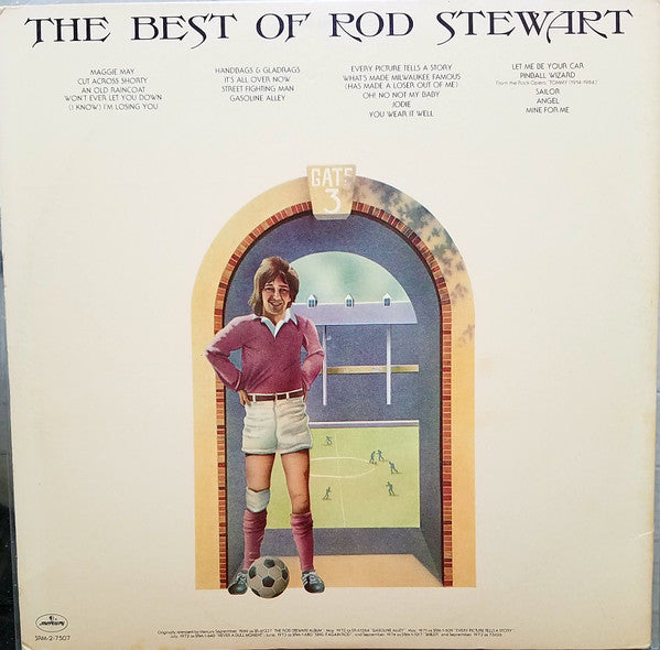 Rod Stewart : The Best Of Rod Stewart (2xLP, Comp, Gat)