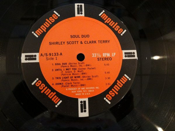 Shirley Scott & Clark Terry : Soul Duo (LP, Album, Gat)