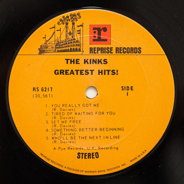 The Kinks : The Kinks Greatest Hits! (LP, Comp, RP, Ter)