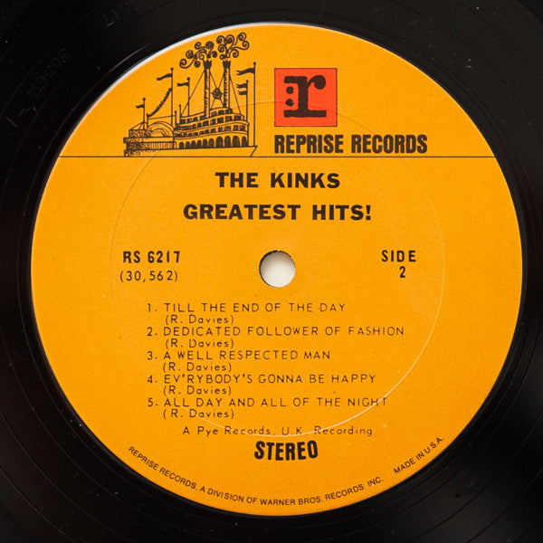 The Kinks : The Kinks Greatest Hits! (LP, Comp, RP, Ter)