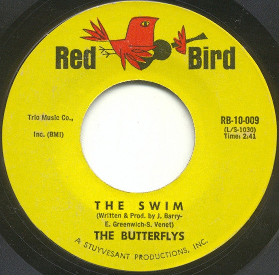 The Butterflys : Good Night Baby / The Swim (7", Single)