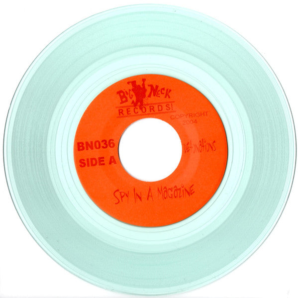 Detonations : Spy You In A Magazine (7", Cle)