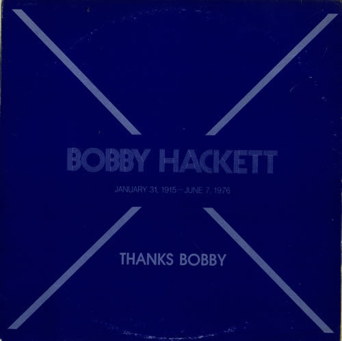 The Bobby Hackett Quartet : Thanks Bobby (LP, Album)