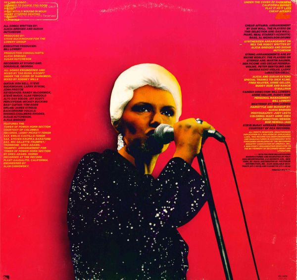 Alicia Bridges : Play It As It Lays (LP, Album, Promo)