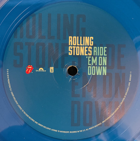 Rolling Stones* : Ride 'Em On Down (10", S/Sided, RSD, Ltd, Blu)