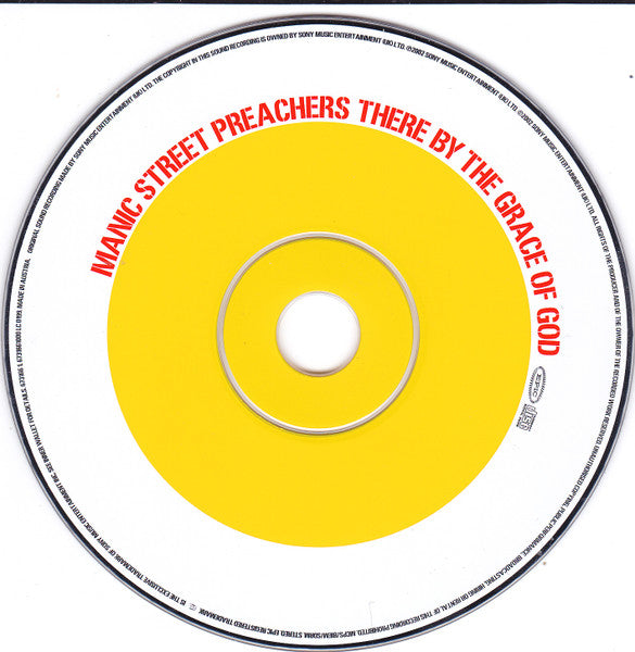 Manic Street Preachers : There By The Grace Of God (CD, Single, Car)