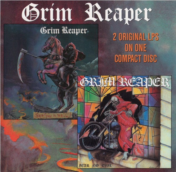 Grim Reaper (3) : See You In Hell / Fear No Evil (CD, Comp, RP)