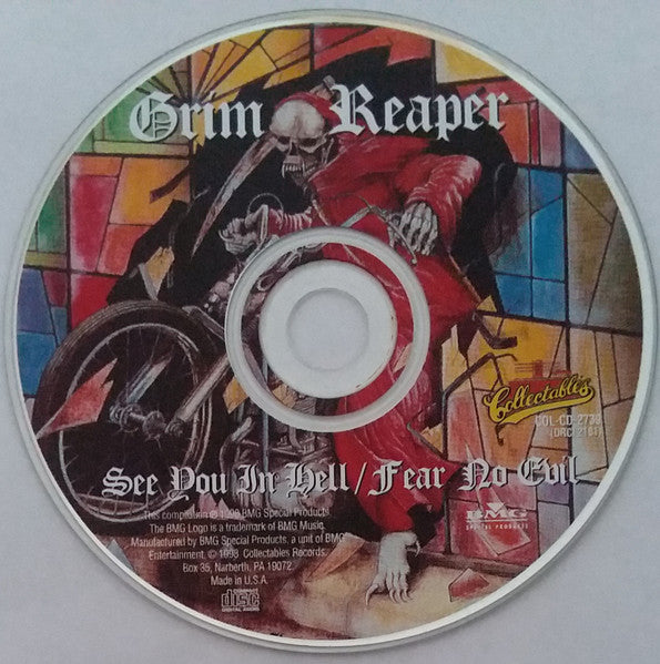 Grim Reaper (3) : See You In Hell / Fear No Evil (CD, Comp, RP)