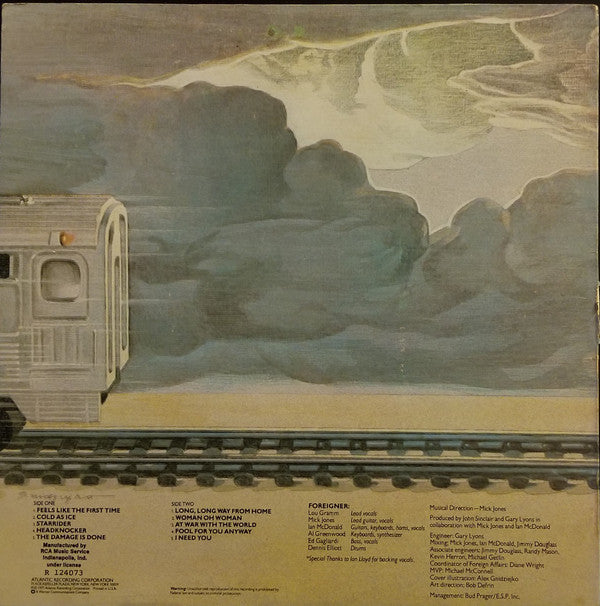 Foreigner : Foreigner (LP, Album, Club)