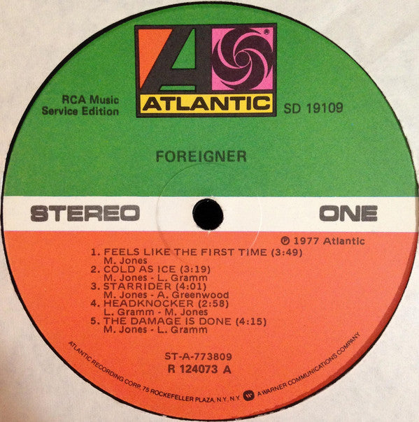 Foreigner : Foreigner (LP, Album, Club)