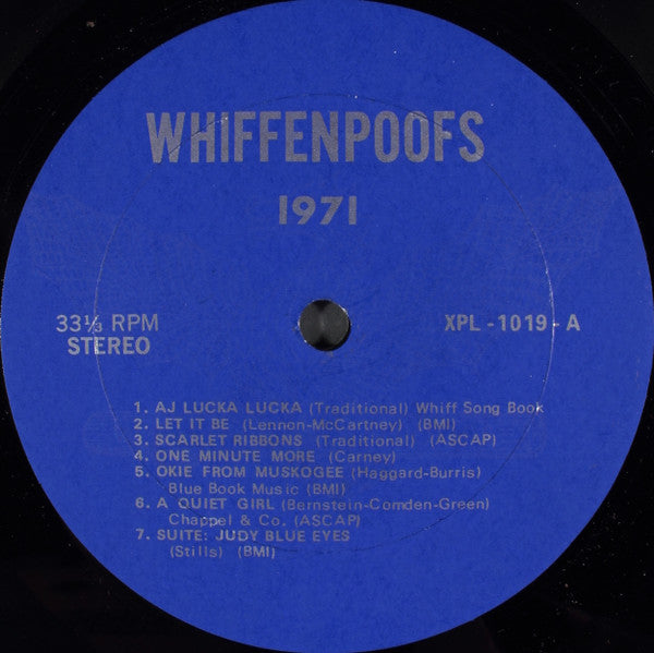 The Whiffenpoofs : 1971 (LP)