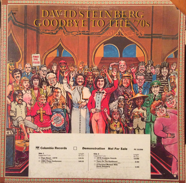 David Steinberg : Goodbye To The '70s (LP, Album, Promo)