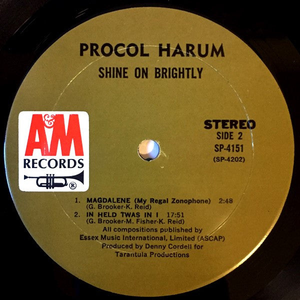 Procol Harum : Shine On Brightly (LP, Album, Mon)