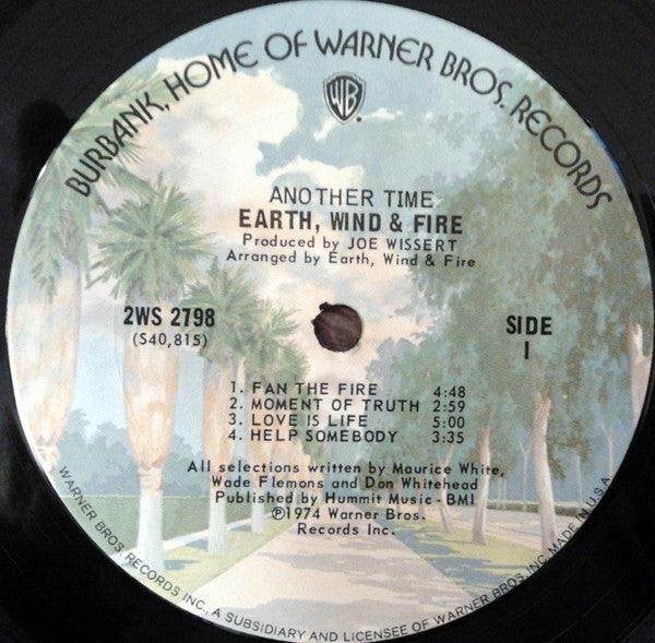 Earth, Wind & Fire : Another Time (2xLP, Comp, San)