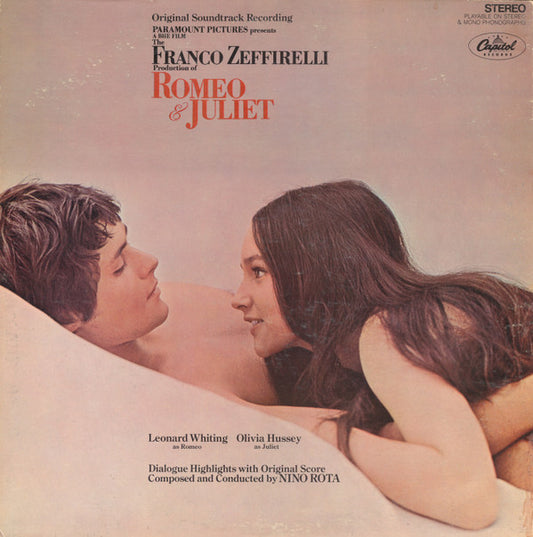 Nino Rota : Romeo & Juliet (LP, Album, Jac)
