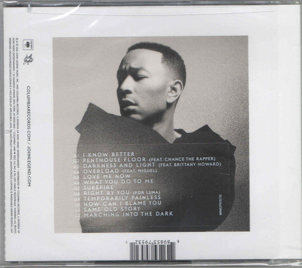 John Legend : Darkness And Light (CD, Album)