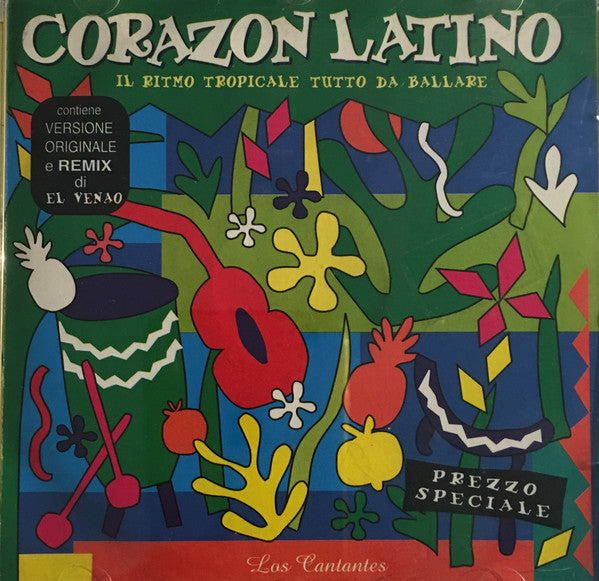 Los Cantantes : Corazon Latino (CD)