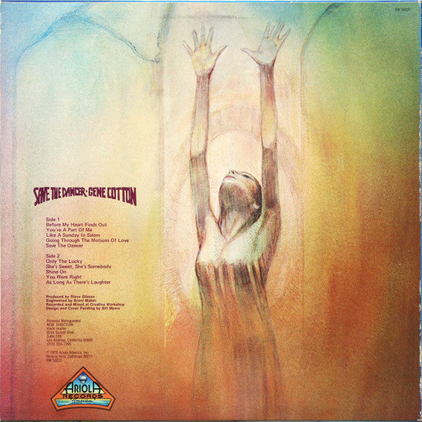 Gene Cotton : Save The Dancer (LP, Album, Pit)