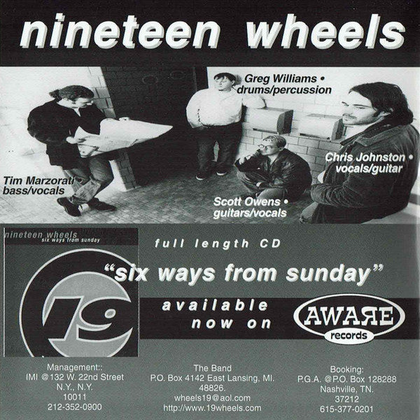 Various : Aware Michigan: The Compilation #1 (CD, Comp, S/Edition)