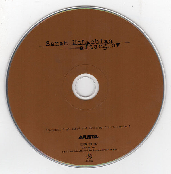 Sarah McLachlan : Afterglow (CD, Album, Enh, Son)