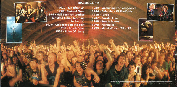 Judas Priest : Living After Midnight: The Best Of Judas Priest (CD, Comp, Pit)