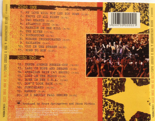 Bruce Springsteen & The E-Street Band : Live In New York City (2xCD, Album, RE)