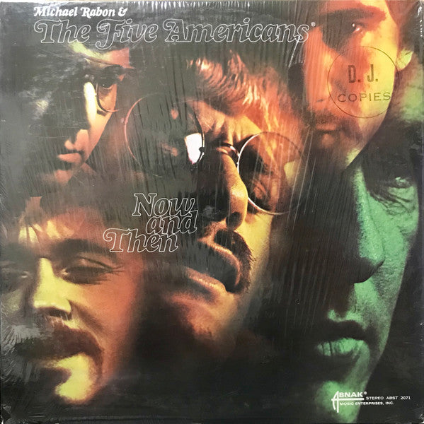 Mike Rabon &  The Five Americans : Now And Then (2xLP, Promo, Gat)