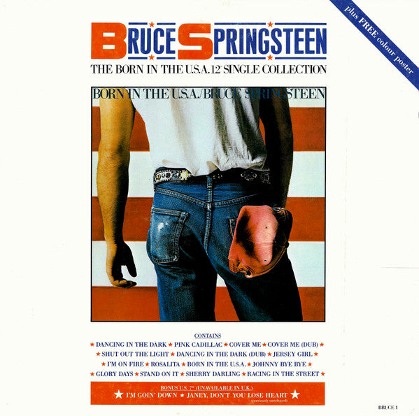 Bruce Springsteen : The Born In The U.S.A. 12" Single Collection (12", Single + 12", Single + 12", Single + 12", Sin)