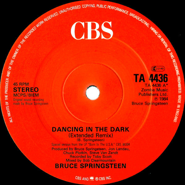 Bruce Springsteen : The Born In The U.S.A. 12" Single Collection (12", Single + 12", Single + 12", Single + 12", Sin)