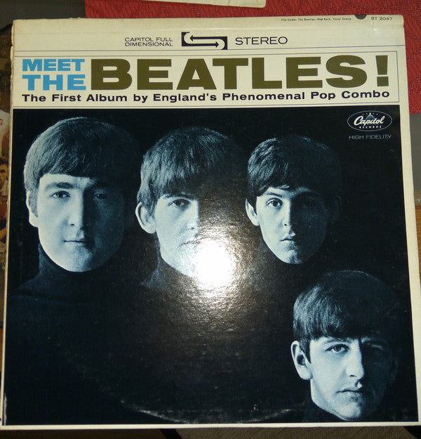 The Beatles : Meet The Beatles! (LP, Album, RE, Win)