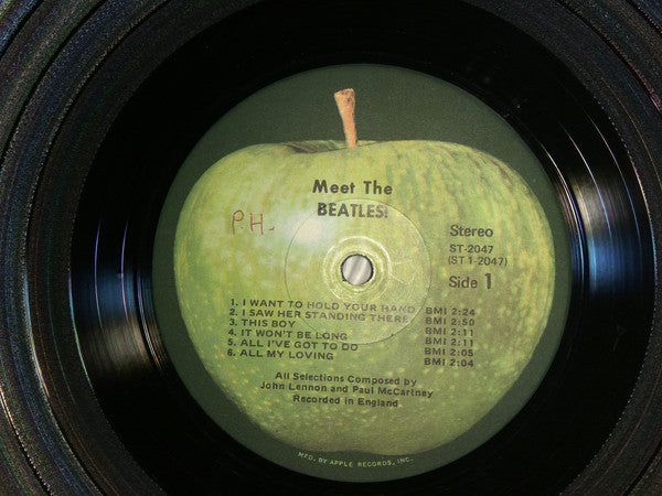 The Beatles : Meet The Beatles! (LP, Album, RE, Win)