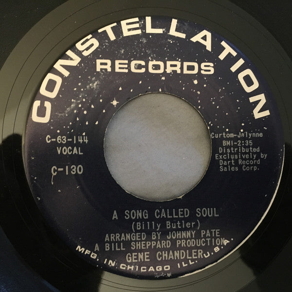 Gene Chandler : Just Be True / A Song Called Soul (7", Single)