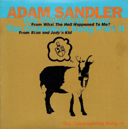 Adam Sandler : The Thanksgiving Song / The Chanukah Song (CD, Single, Promo)