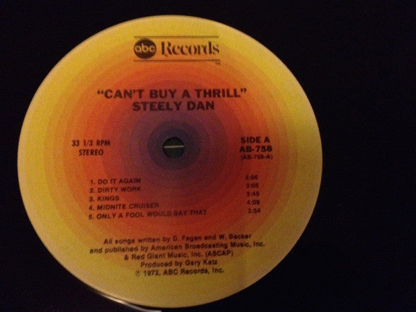 Steely Dan : Can't Buy A Thrill (LP, Album, RE, Gat)