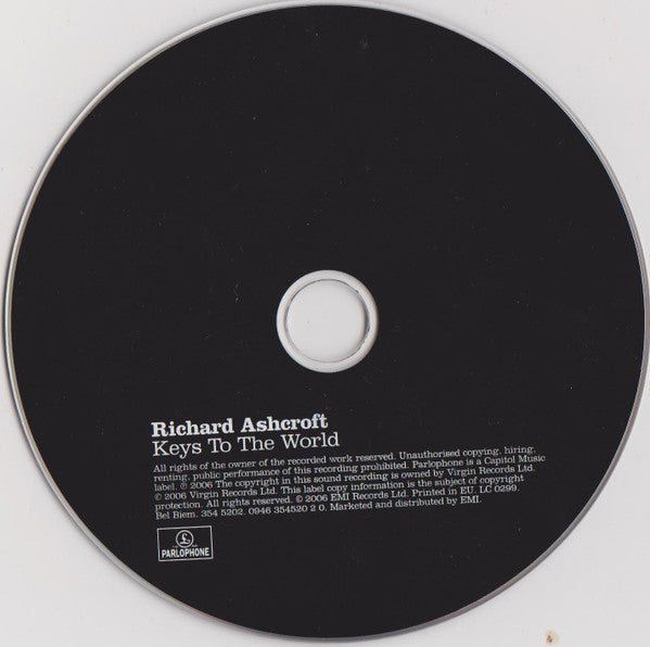 Richard Ashcroft : Keys To The World (CD, Album)