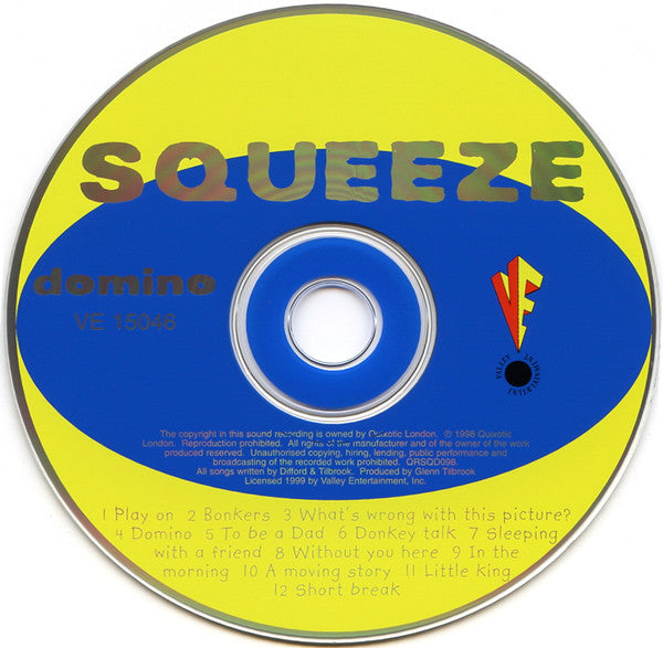 Squeeze (2) : Domino (CD, Album)